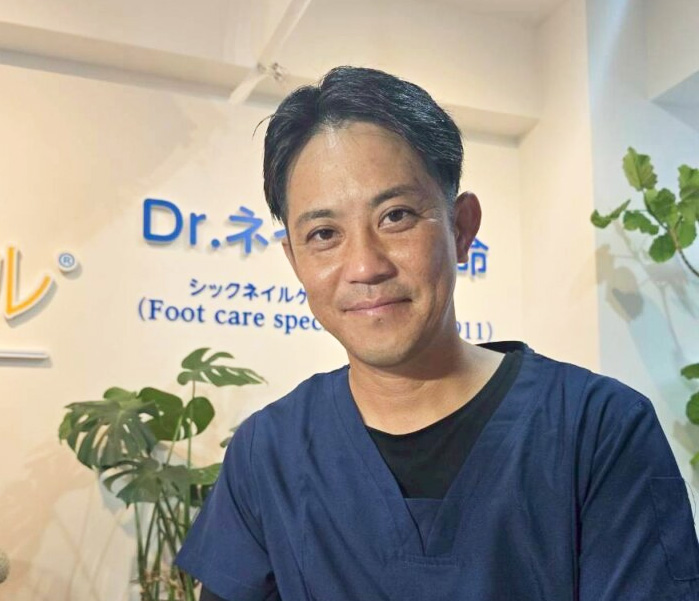 ドクターネイル爪革命 宮古島店の院長:狩俣 潤